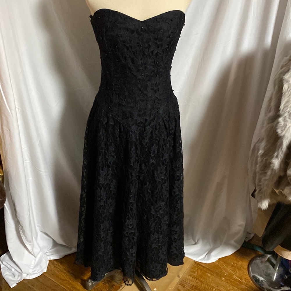 Vintage Lace Cocktail Dress
